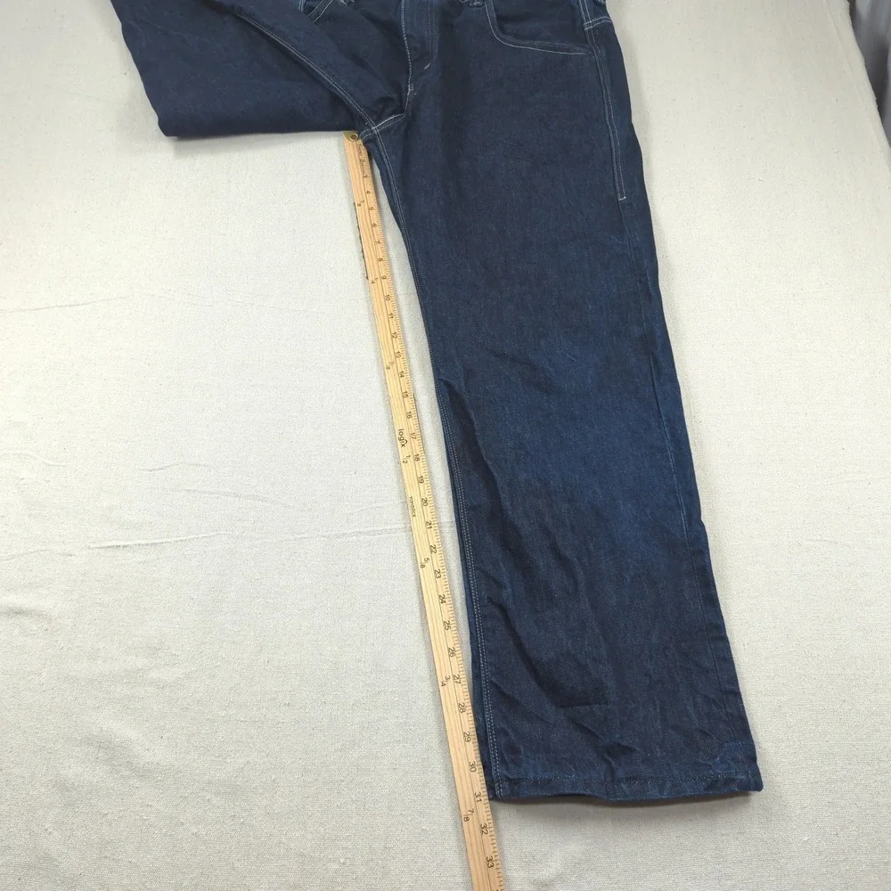Levis Jeans Mens 40x32‎ Blue 569 Loose Baggy Relaxed Flap Pocket Casual